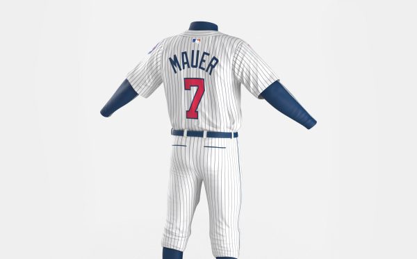 Baseball Player Outfit Twins 3