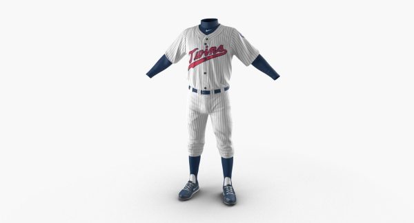 Baseball Player Outfit Twins 3