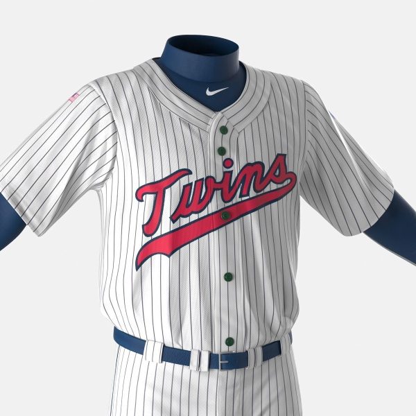 Baseball Player Outfit Twins 3