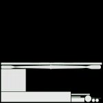 Bathroom Accessory Set Shelf Hanger