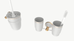 Bathroom Accessory Set Shelf Hanger