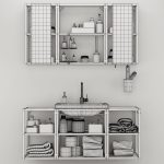 Bathroom furniture enhet