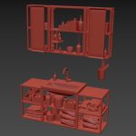 Bathroom furniture enhet