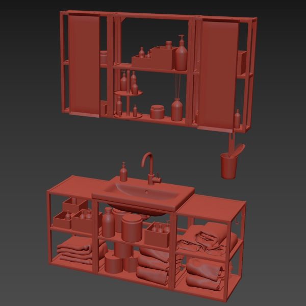 Bathroom furniture enhet