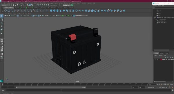 Battery for Water Transfer Pump