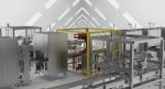 Battery laser welding machine production line