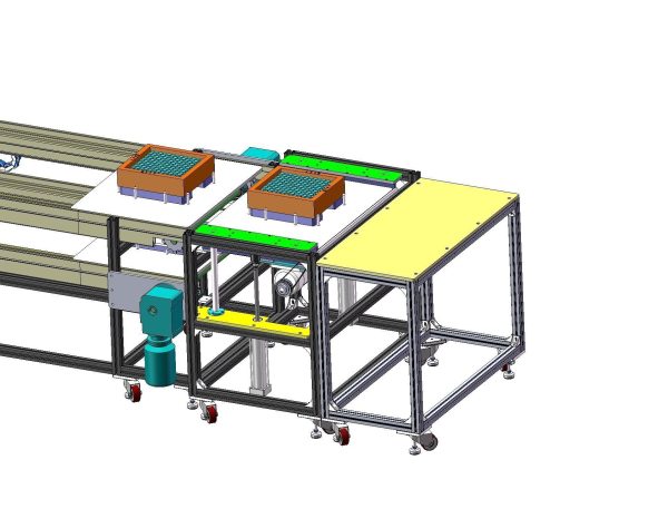 Battery laser welding machine production line