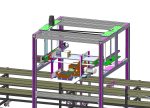 Battery laser welding machine production line