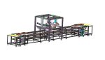 Battery laser welding machine production line