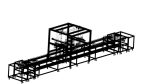 Battery laser welding machine production line