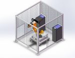 Battery laser welding machine production line