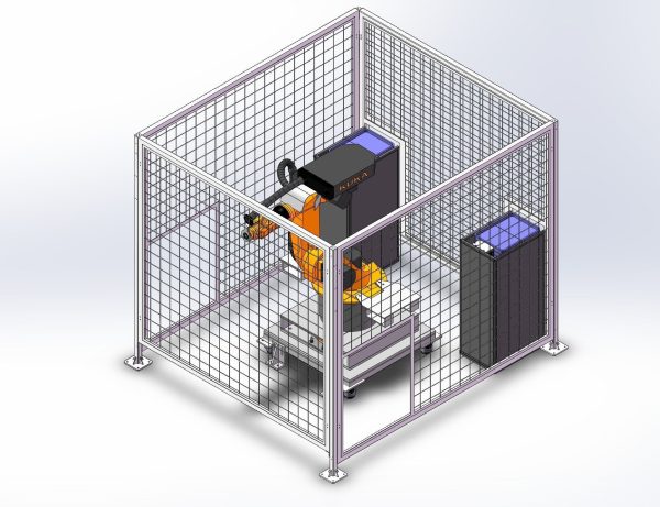 Battery laser welding machine production line