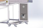 Battery laser welding machine production line