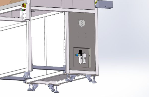 Battery laser welding machine production line
