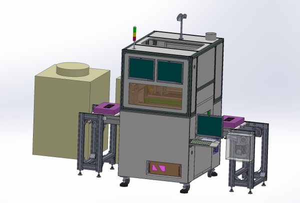 Battery laser welding machine production line