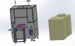 Battery laser welding machine production line