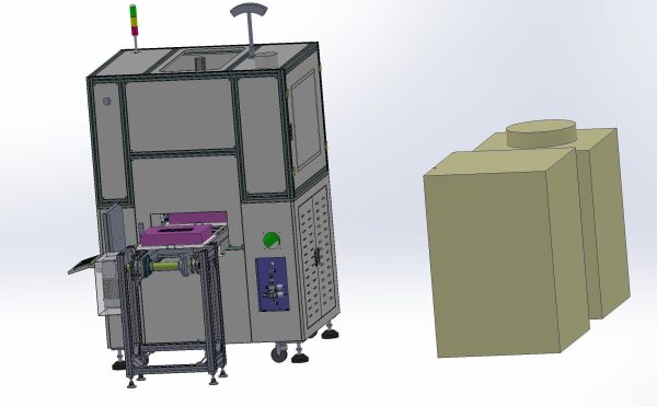 Battery laser welding machine production line
