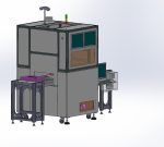 Battery laser welding machine production line