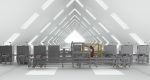 Battery laser welding machine production line