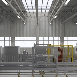 Battery laser welding machine production line