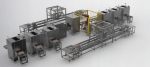 Battery laser welding machine production line