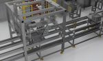 Battery laser welding machine production line
