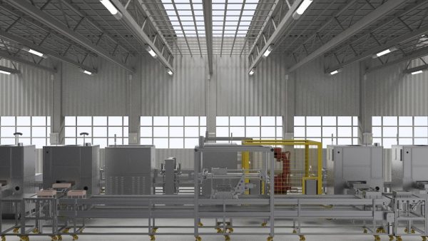 Battery laser welding machine production line