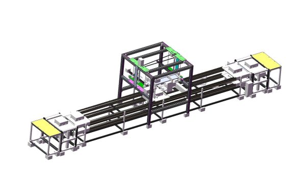 Battery laser welding machine production line