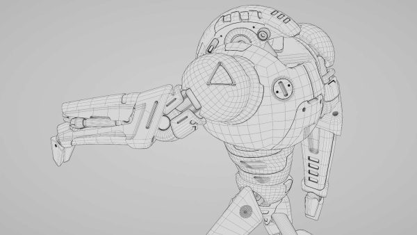 BATTLE DROID AHILOSH  RIGGED