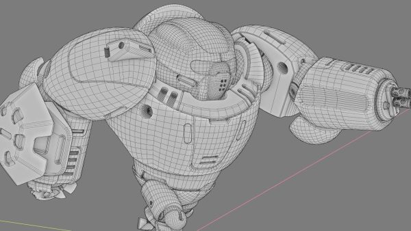 BATTLE DROID ECHO-MAX RIGGED