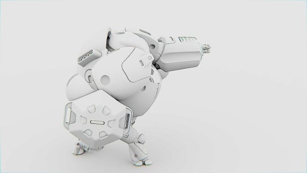 BATTLE DROID ECHO-MAX RIGGED