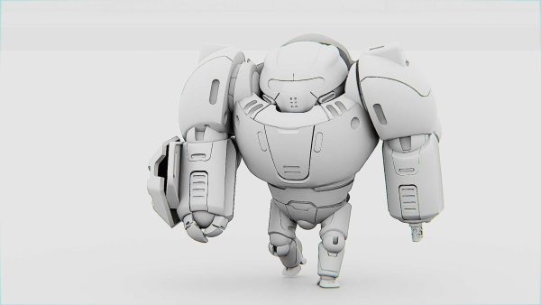 BATTLE DROID ECHO-MAX RIGGED