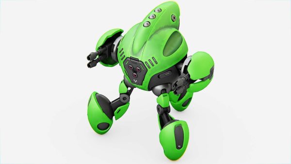 BATTLE DROID GREENGEM RIGGED