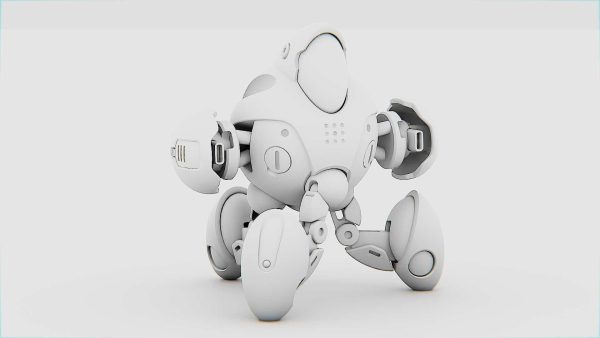 BATTLE DROID GREENGEM RIGGED