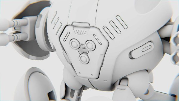 BATTLE DROID GREENGEM RIGGED