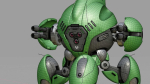 BATTLE DROID GREENGEM RIGGED
