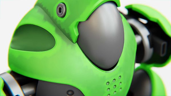 BATTLE DROID GREENGEM RIGGED