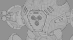 BATTLE DROID GREENGEM RIGGED