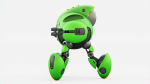 BATTLE DROID GREENGEM RIGGED