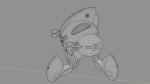 BATTLE DROID GREENGEM RIGGED