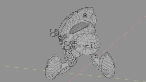 BATTLE DROID GREENGEM RIGGED
