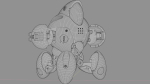 BATTLE DROID GREENGEM RIGGED