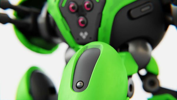 BATTLE DROID GREENGEM RIGGED