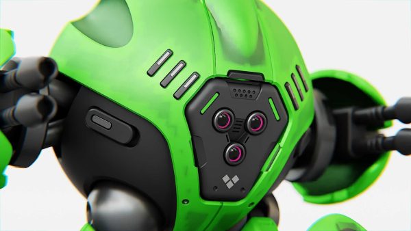 BATTLE DROID GREENGEM RIGGED