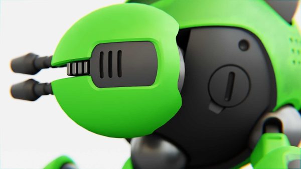 BATTLE DROID GREENGEM RIGGED