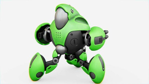 BATTLE DROID GREENGEM RIGGED