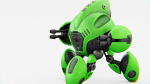 BATTLE DROID GREENGEM RIGGED