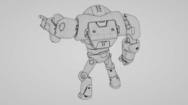 BATTLE DROID MOLLY RIGGED