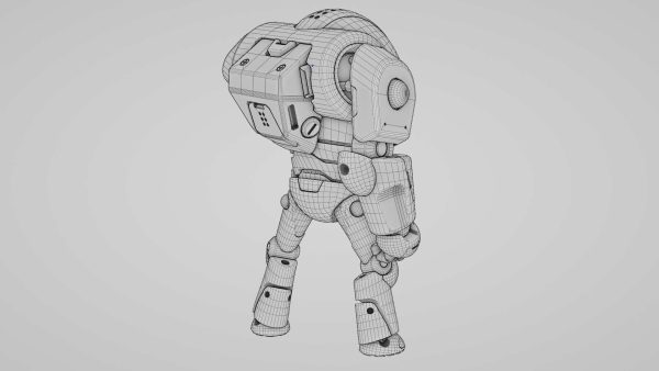 BATTLE DROID MOLLY RIGGED