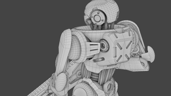 BATTLE DROID Z-10000    RIGGED